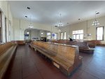 Interior of Orlando Amtrak Station building